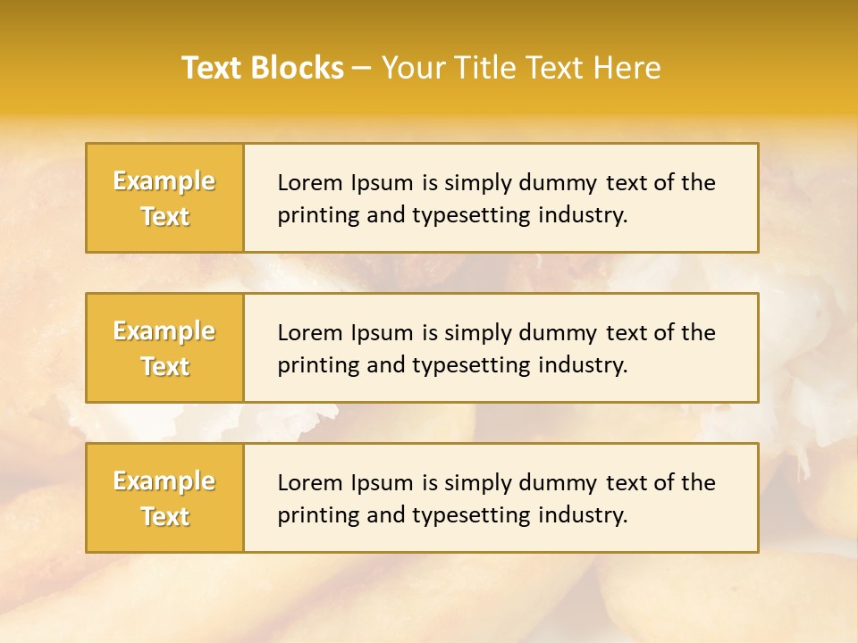 Batter Oil Dinner PowerPoint Template