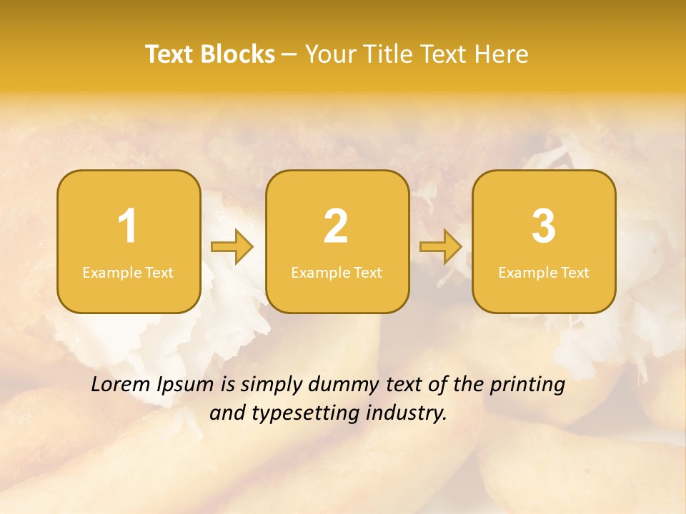 Batter Oil Dinner PowerPoint Template