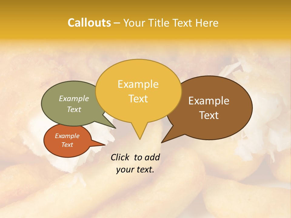 Batter Oil Dinner PowerPoint Template