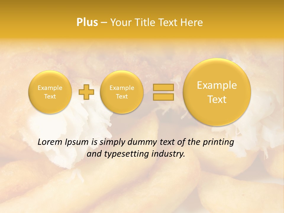 Batter Oil Dinner PowerPoint Template