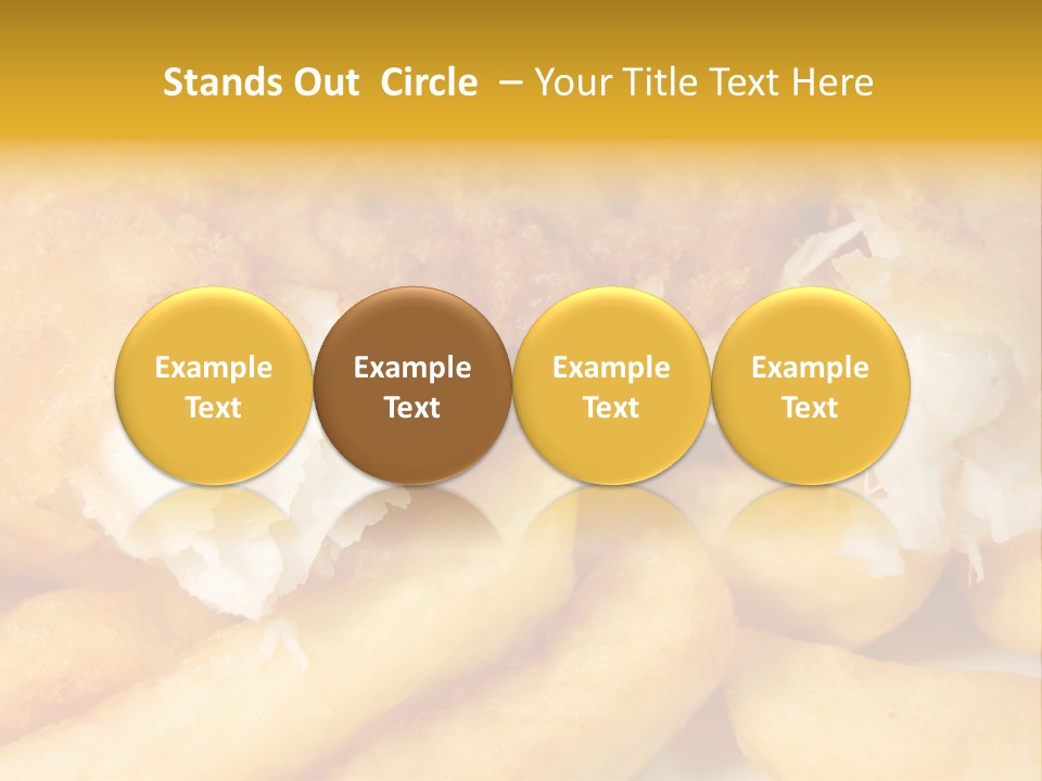 Batter Oil Dinner PowerPoint Template