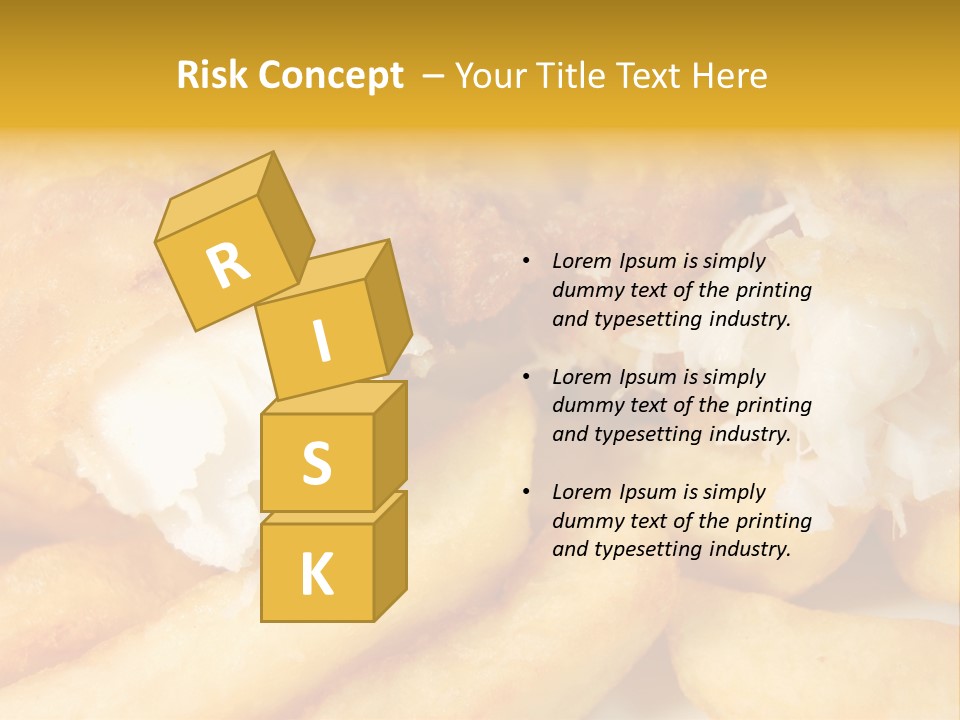 Batter Oil Dinner PowerPoint Template