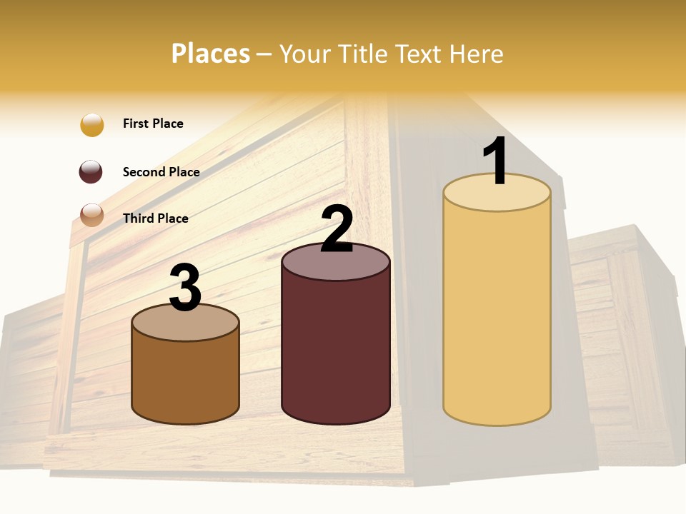 Crate Timber Textured PowerPoint Template