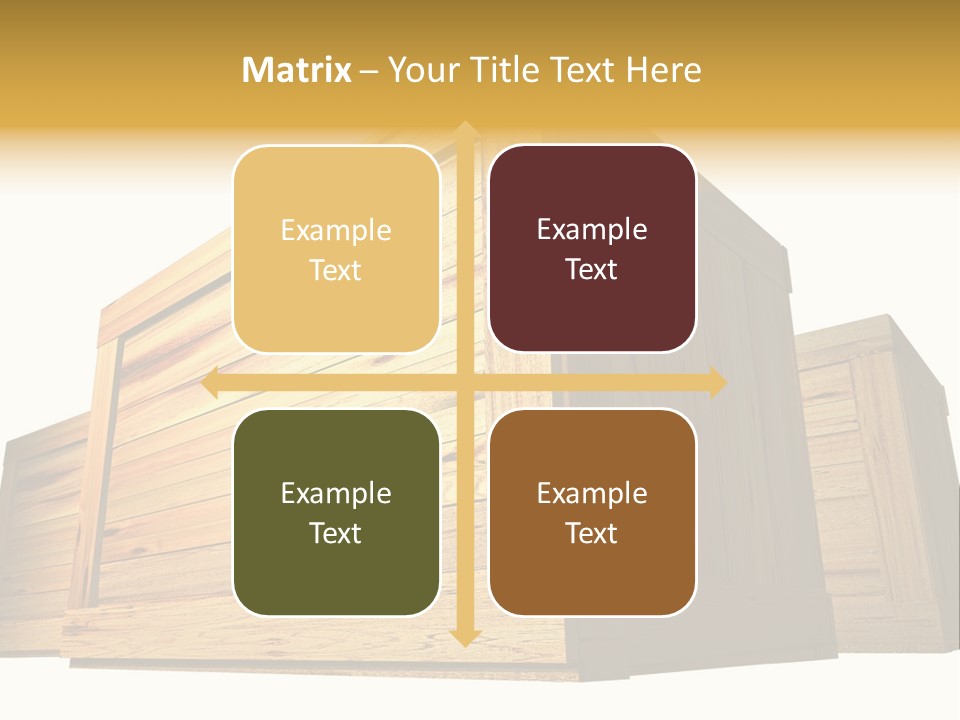 Crate Timber Textured PowerPoint Template