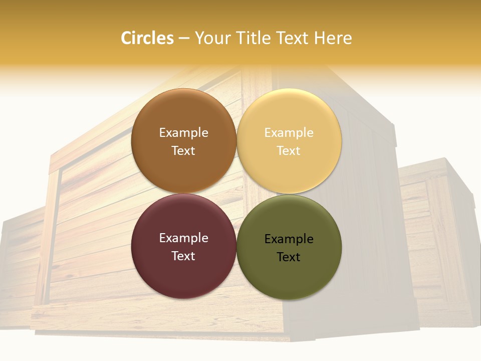 Crate Timber Textured PowerPoint Template