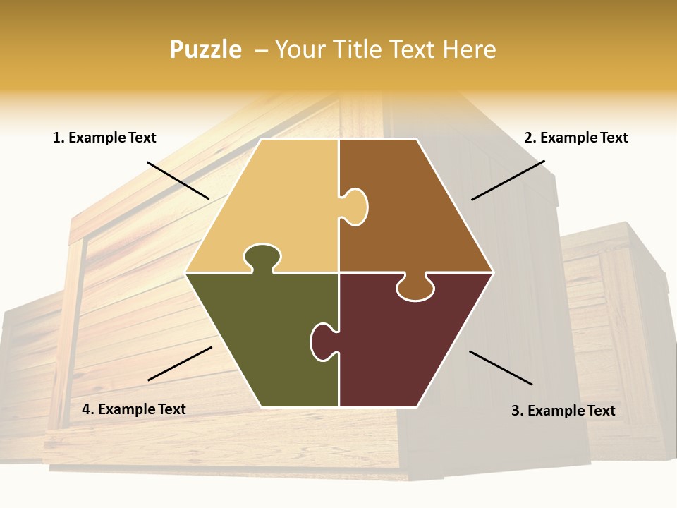 Crate Timber Textured PowerPoint Template