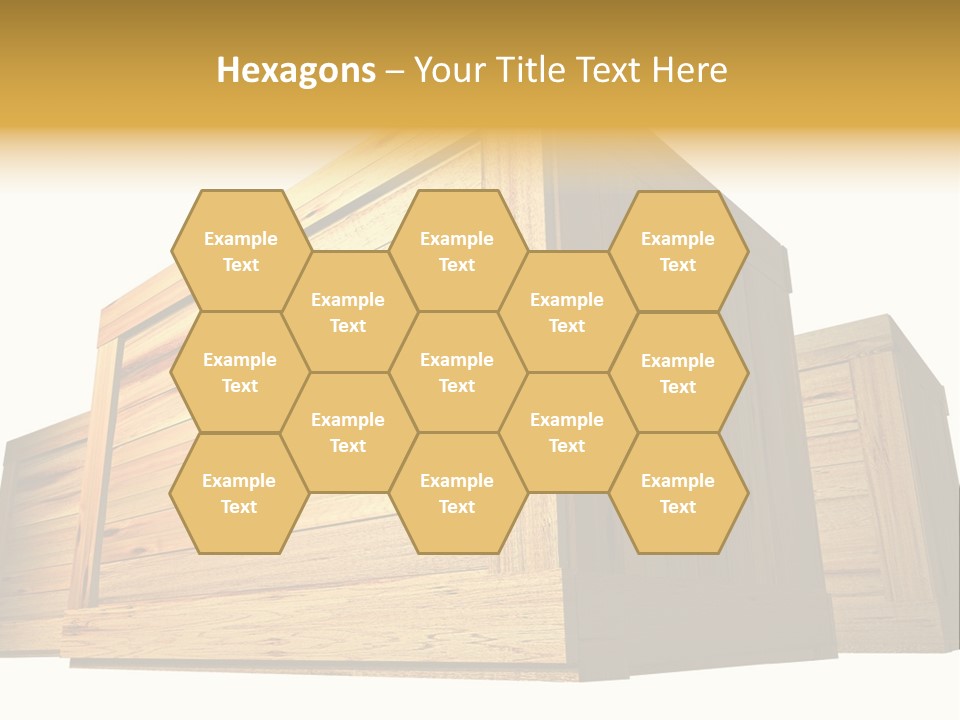 Crate Timber Textured PowerPoint Template