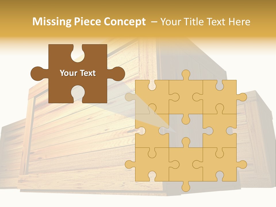 Crate Timber Textured PowerPoint Template