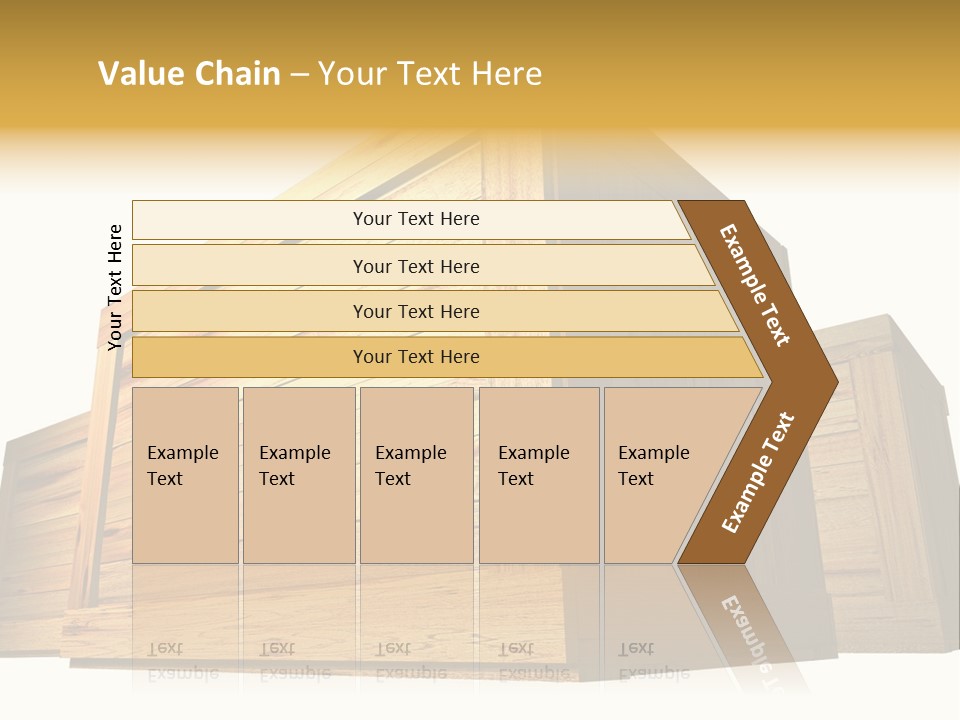 Crate Timber Textured PowerPoint Template