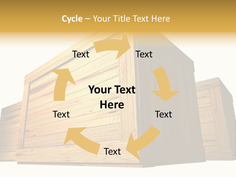 Crate Timber Textured PowerPoint Template