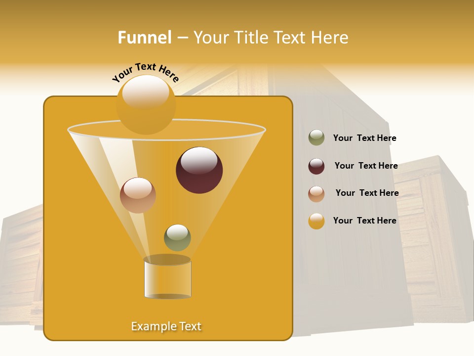 Crate Timber Textured PowerPoint Template