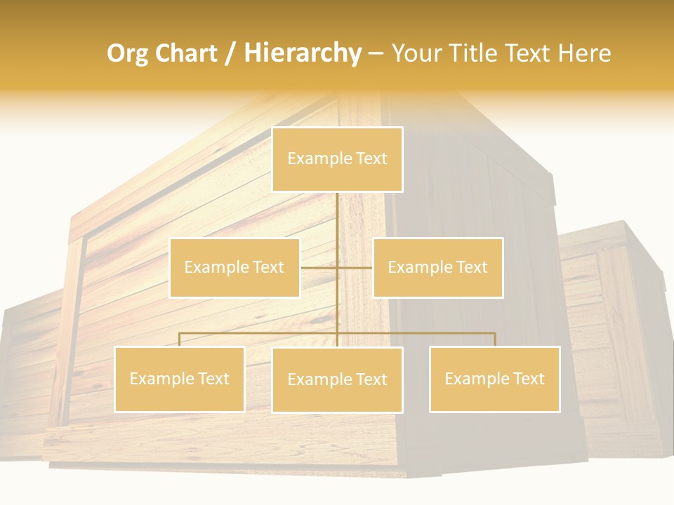 Crate Timber Textured PowerPoint Template