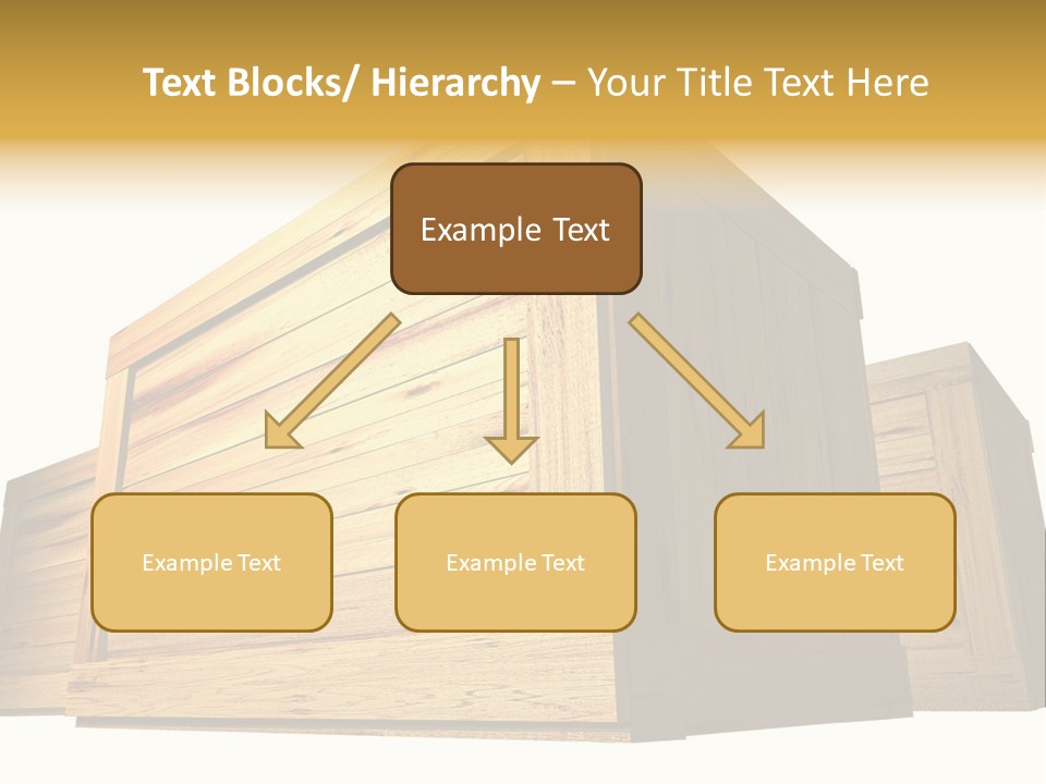 Crate Timber Textured PowerPoint Template
