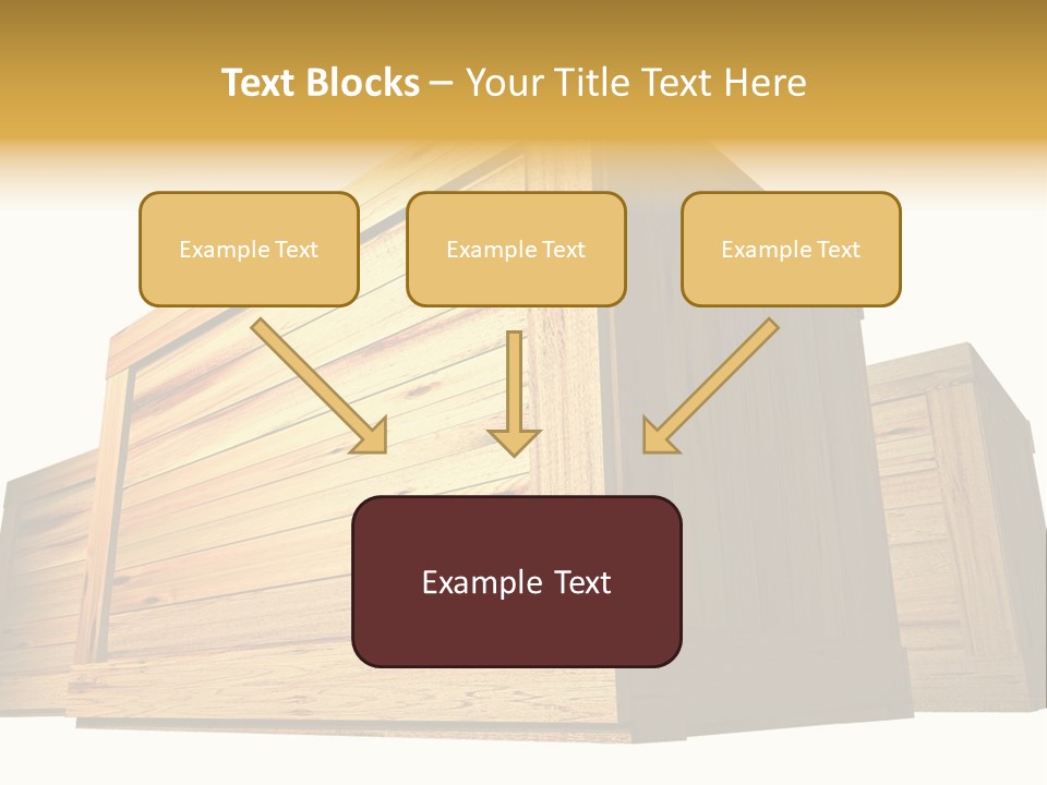 Crate Timber Textured PowerPoint Template