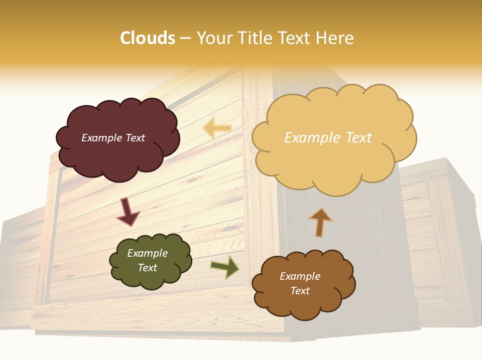 Crate Timber Textured PowerPoint Template