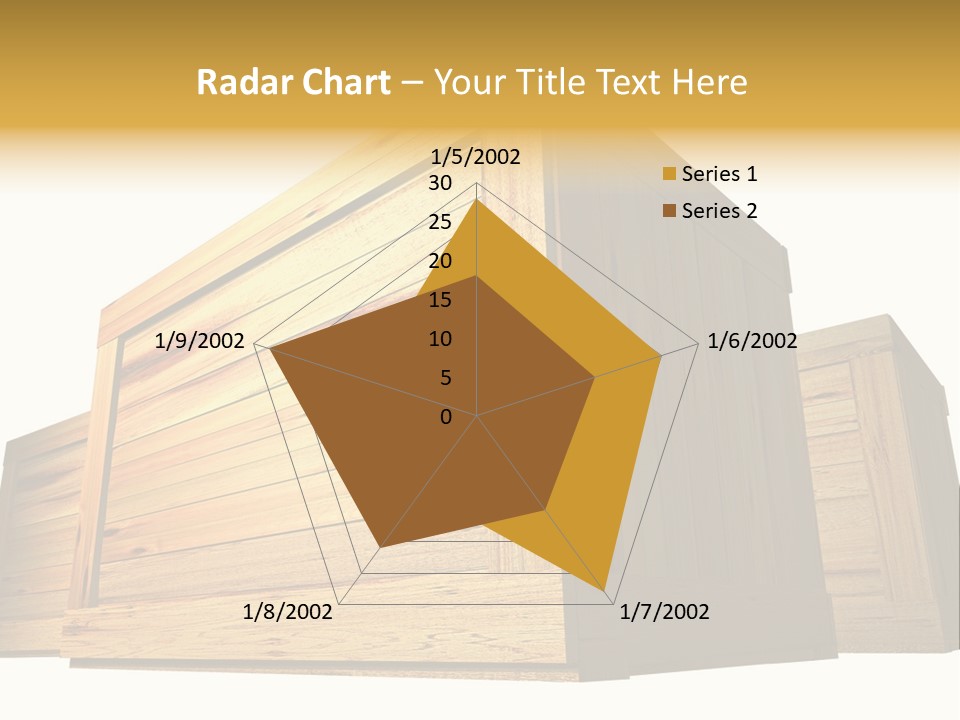 Crate Timber Textured PowerPoint Template
