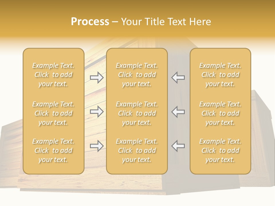 Crate Timber Textured PowerPoint Template