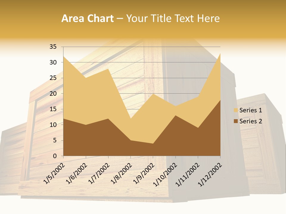 Crate Timber Textured PowerPoint Template