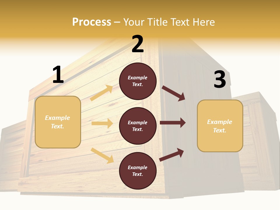 Crate Timber Textured PowerPoint Template