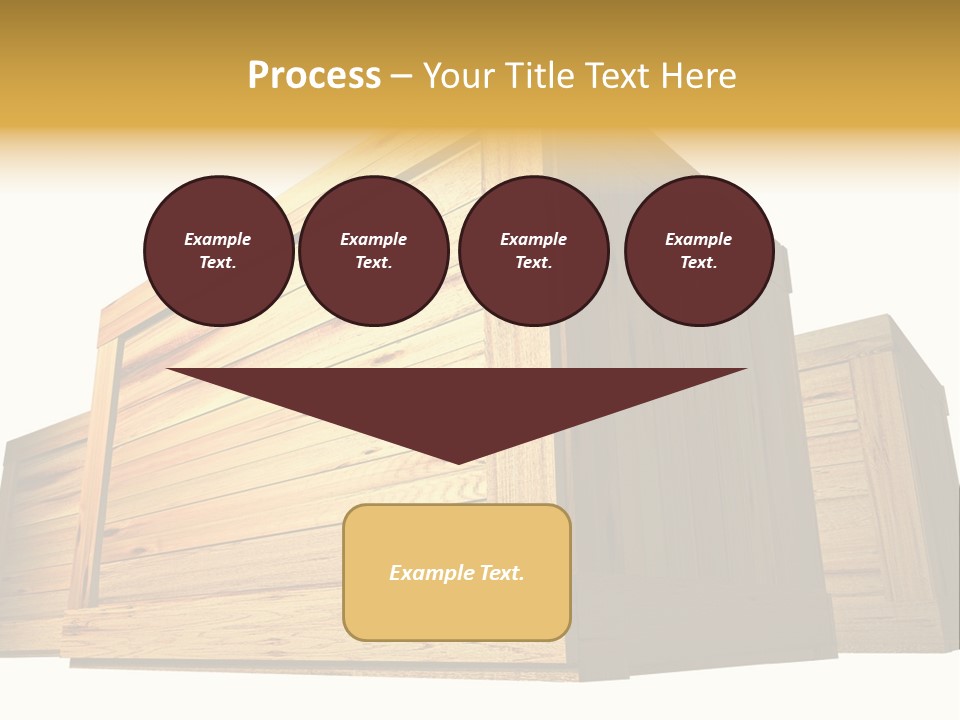 Crate Timber Textured PowerPoint Template
