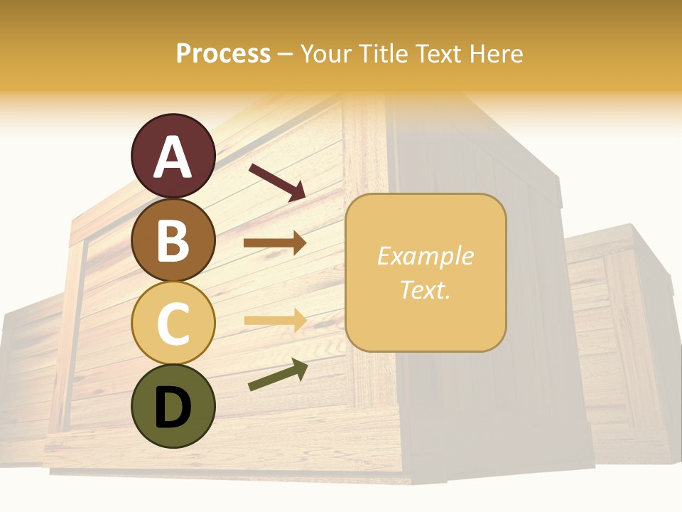 Crate Timber Textured PowerPoint Template