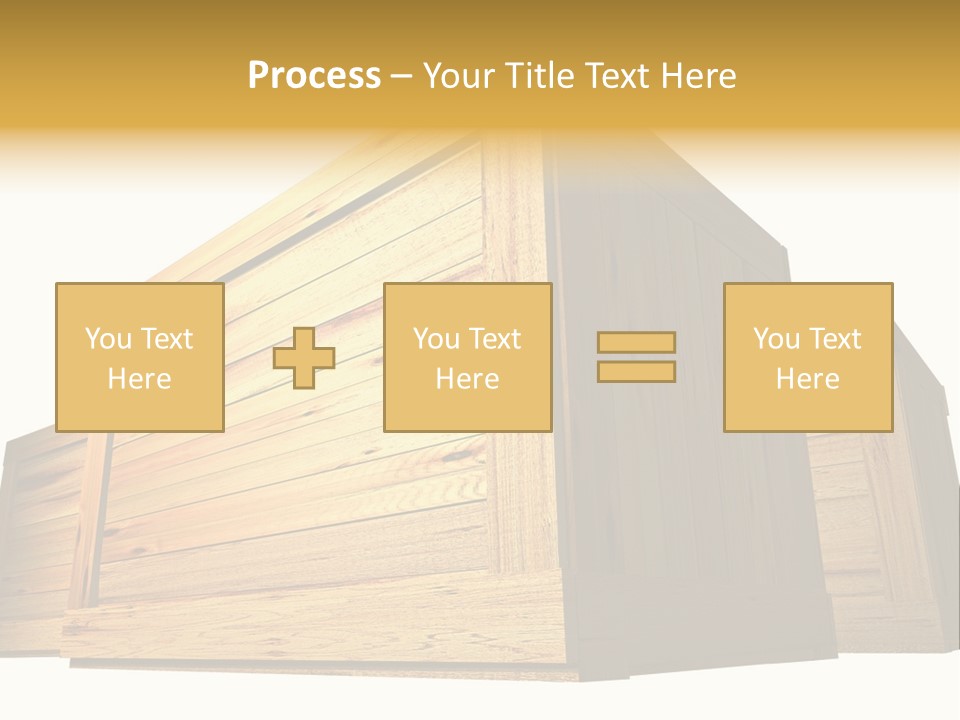 Crate Timber Textured PowerPoint Template