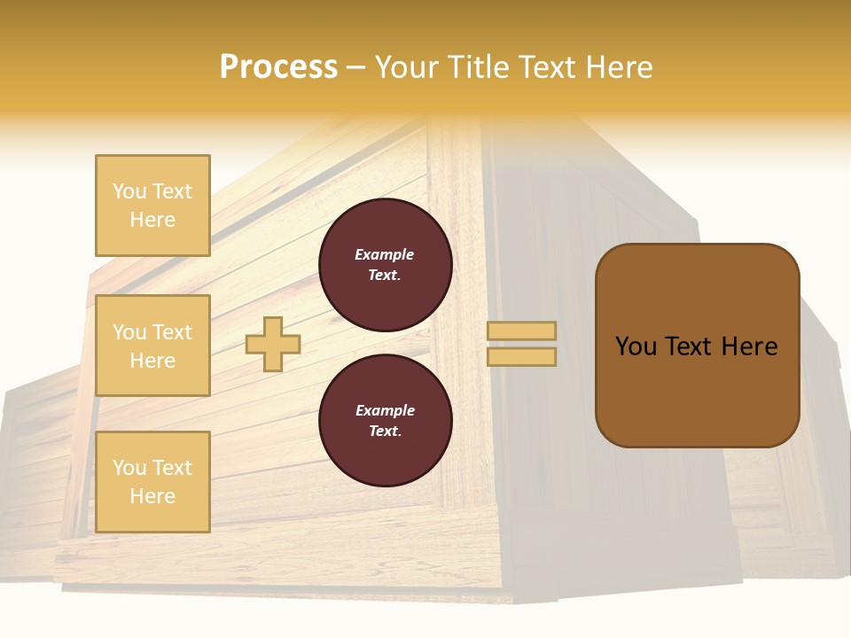 Crate Timber Textured PowerPoint Template