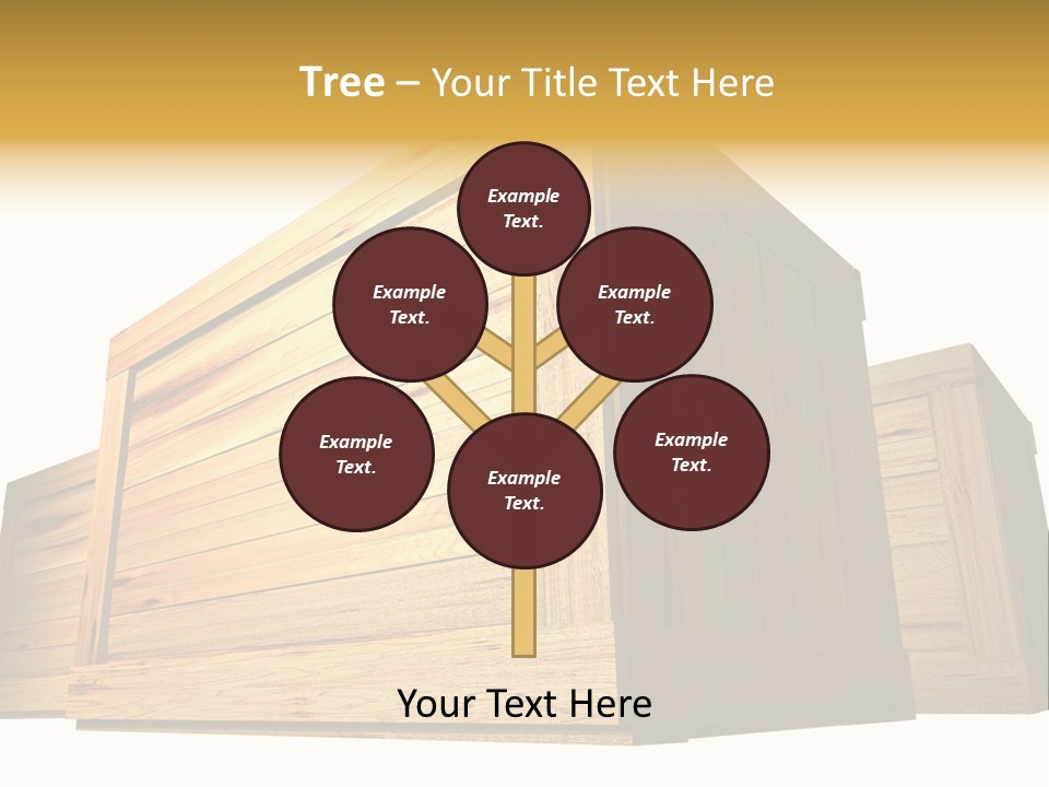 Crate Timber Textured PowerPoint Template