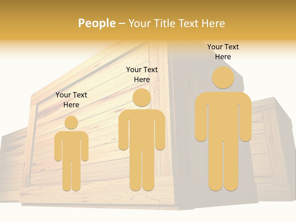 Crate Timber Textured PowerPoint Template