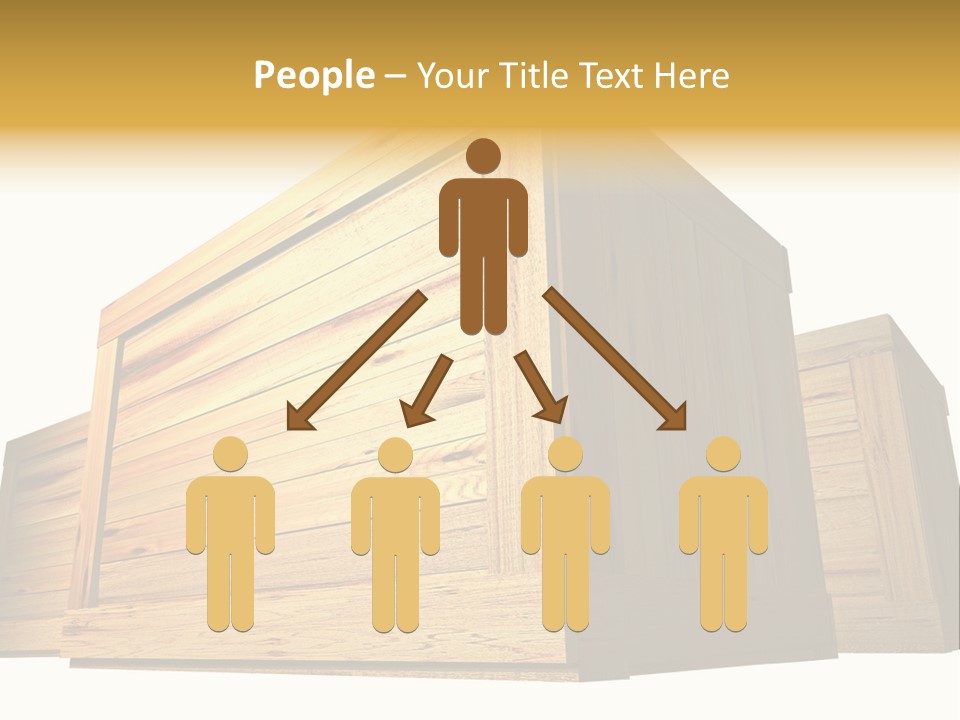 Crate Timber Textured PowerPoint Template