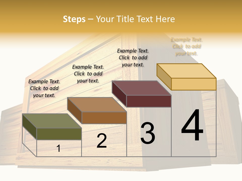 Crate Timber Textured PowerPoint Template