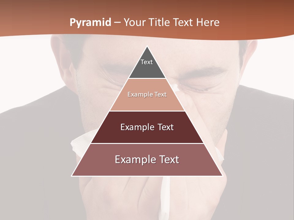 Business Table Businesswoman PowerPoint Template