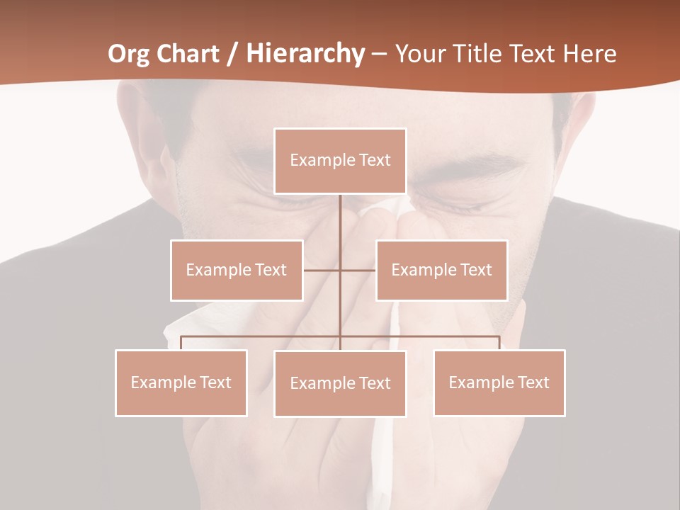 Business Table Businesswoman PowerPoint Template