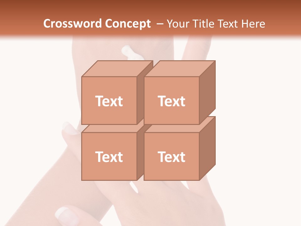 Purity Hands Young PowerPoint Template