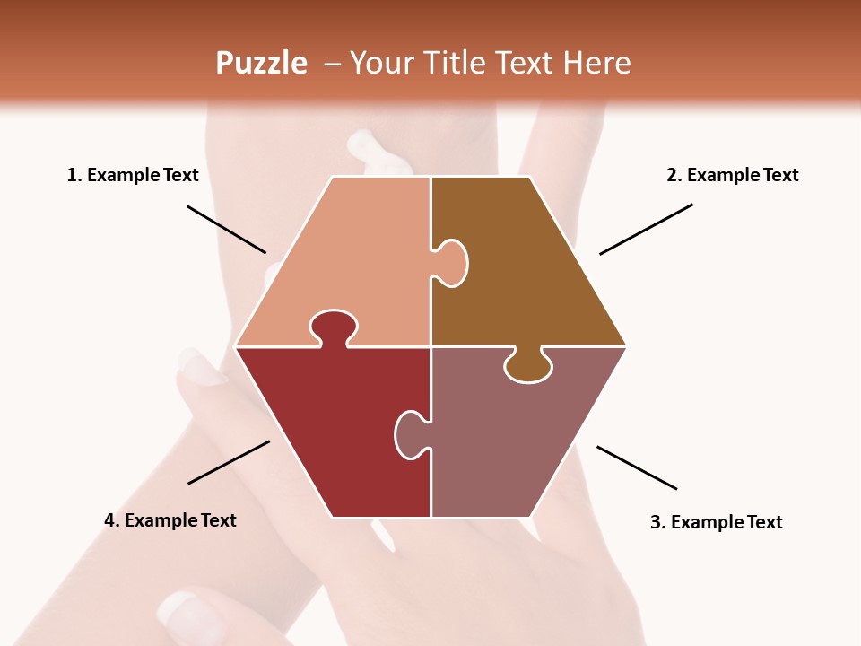 Purity Hands Young PowerPoint Template