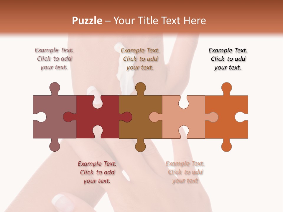 Purity Hands Young PowerPoint Template