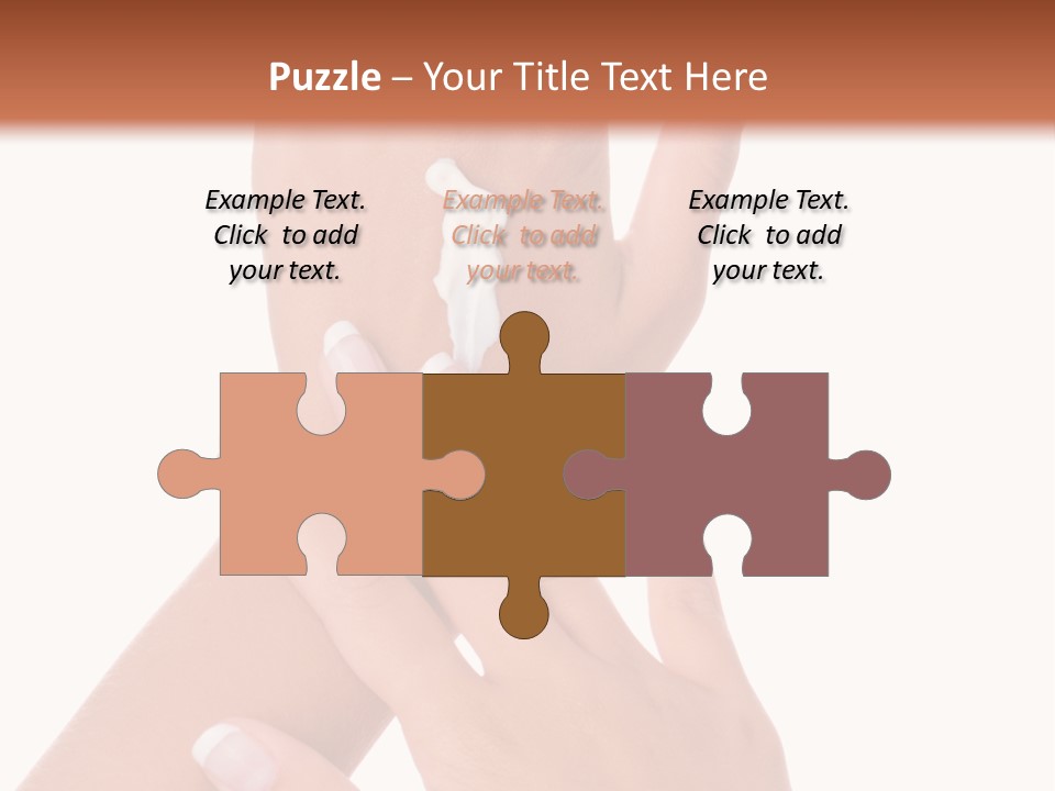 Purity Hands Young PowerPoint Template