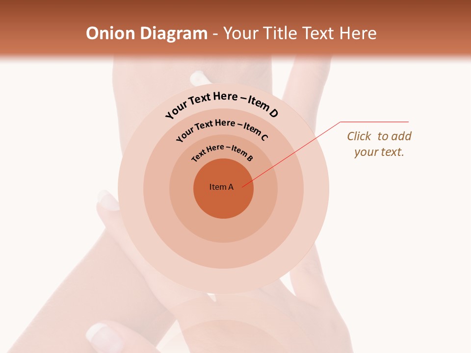 Purity Hands Young PowerPoint Template