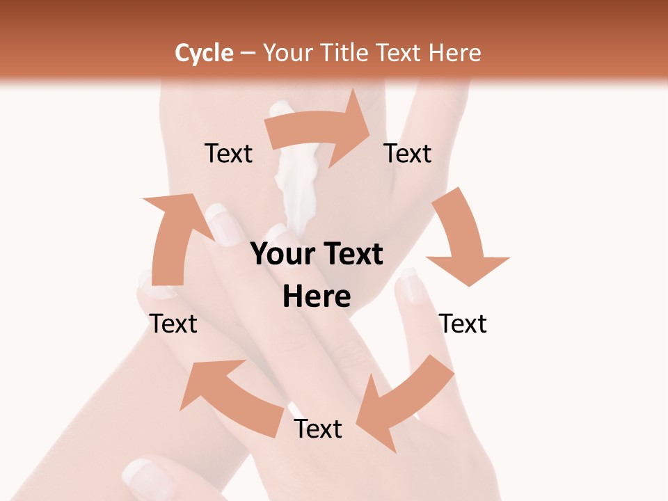 Purity Hands Young PowerPoint Template