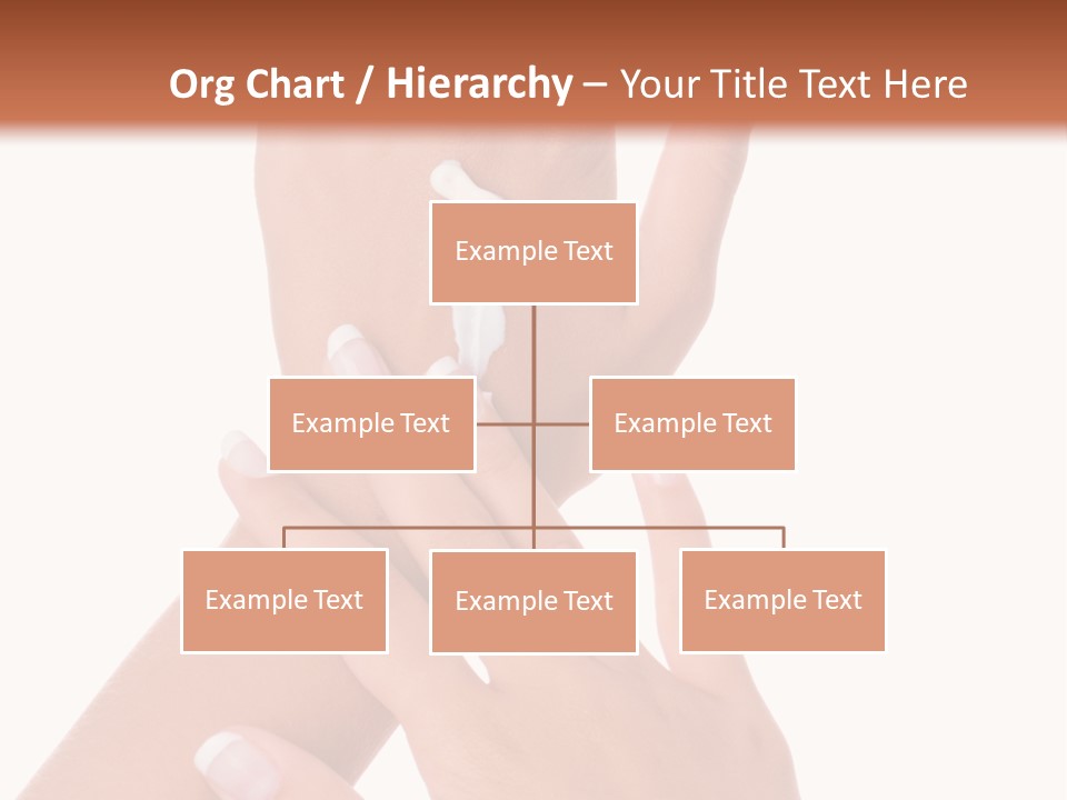 Purity Hands Young PowerPoint Template