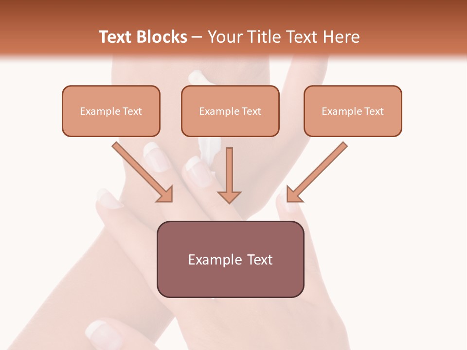 Purity Hands Young PowerPoint Template