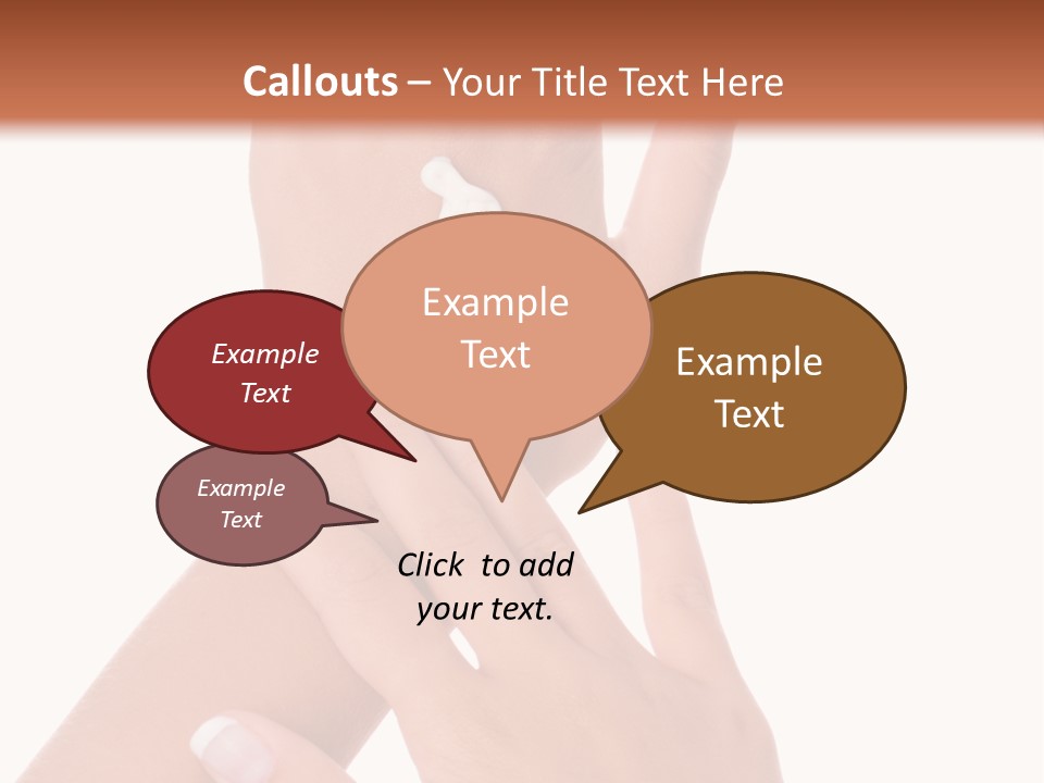 Purity Hands Young PowerPoint Template