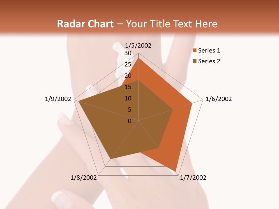 Purity Hands Young PowerPoint Template