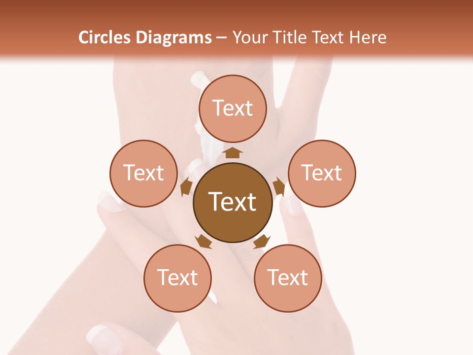 Purity Hands Young PowerPoint Template