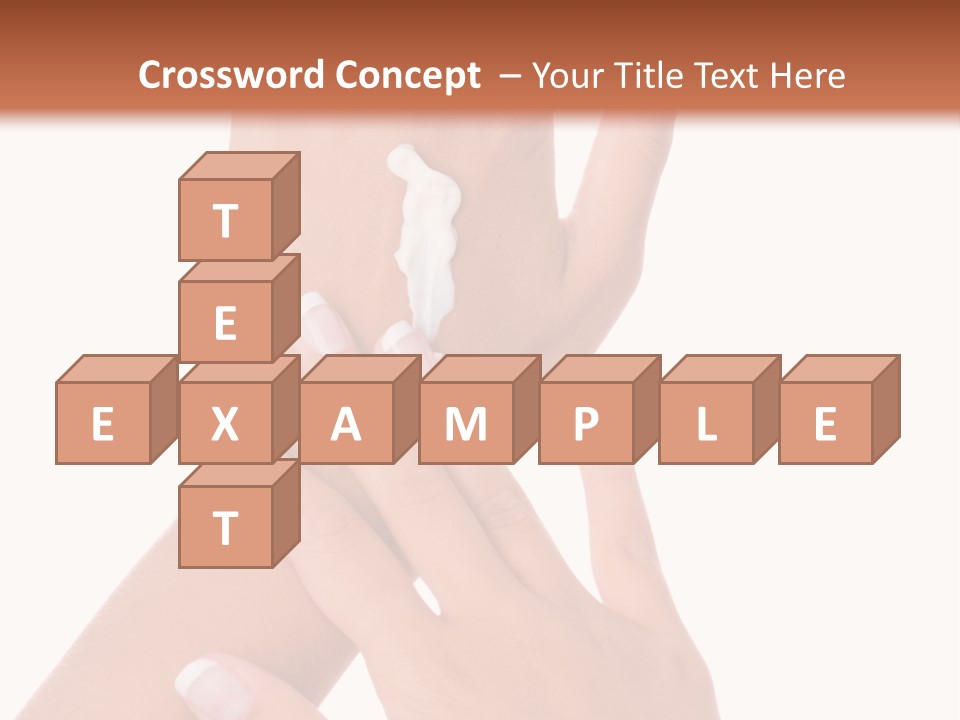 Purity Hands Young PowerPoint Template