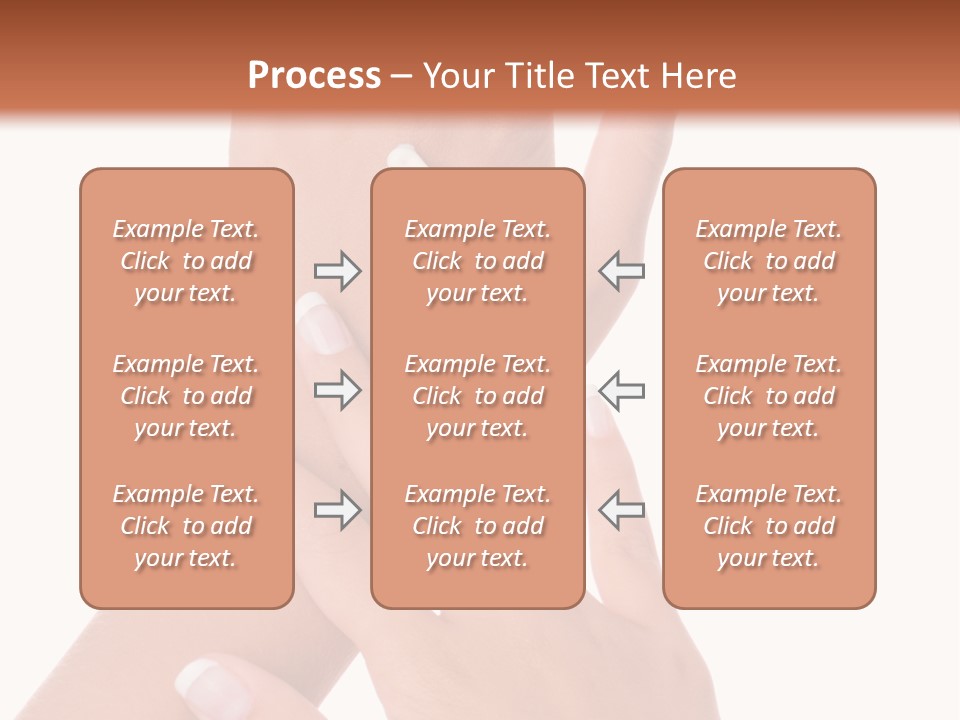 Purity Hands Young PowerPoint Template