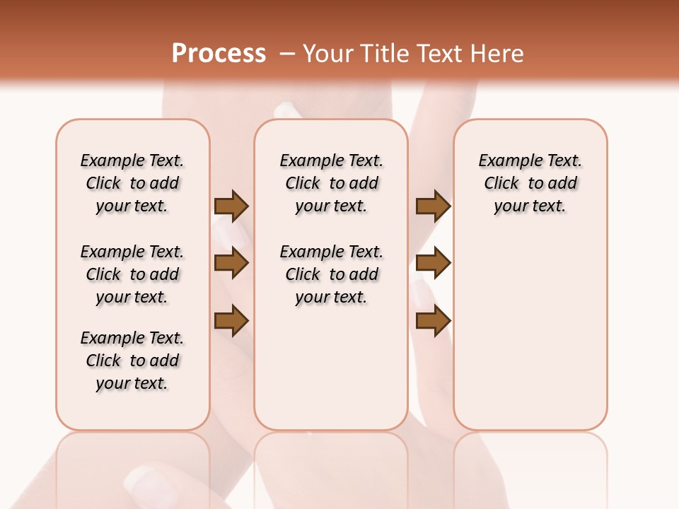 Purity Hands Young PowerPoint Template