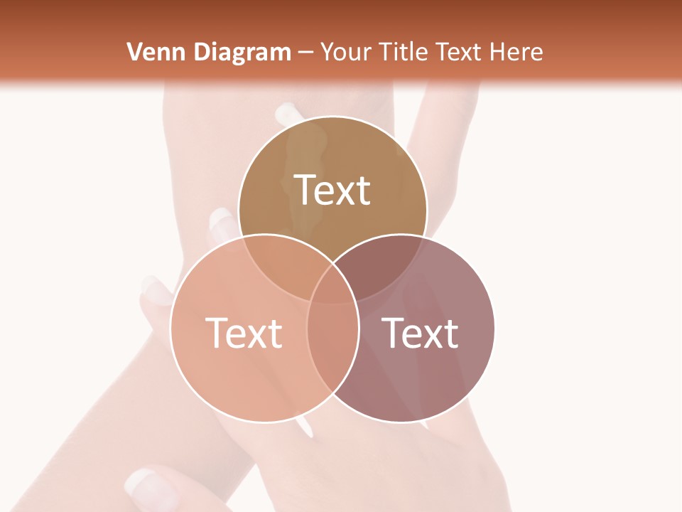 Purity Hands Young PowerPoint Template