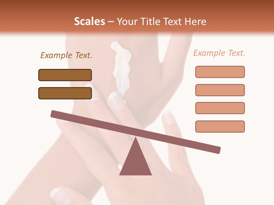 Purity Hands Young PowerPoint Template