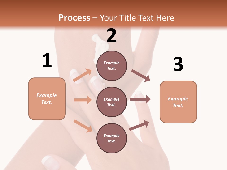 Purity Hands Young PowerPoint Template